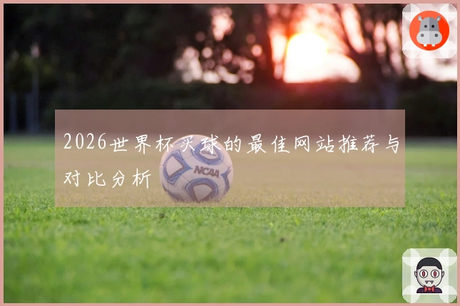 2026世界杯买球的最佳网站推荐与对比分析