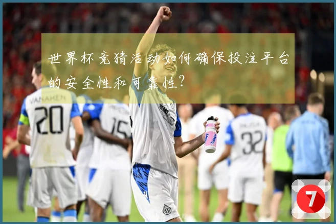 世界杯竞猜活动如何确保投注平台的安全性和可靠性？