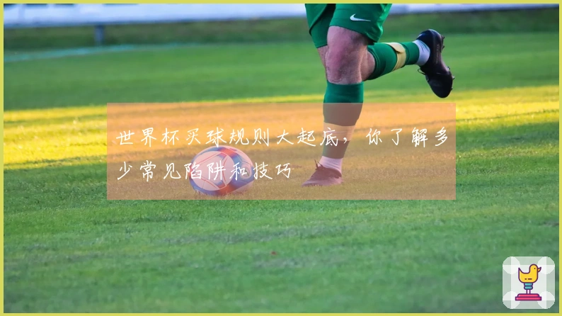 世界杯买球规则大起底，你了解多少常见陷阱和技巧